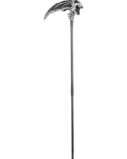 Amscan AU Plastic Winged Skull Scythe Prop 112Cm Hot
