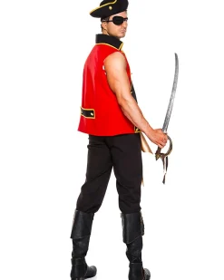 Music Legs Plunderous Pirate Mens Costume Store