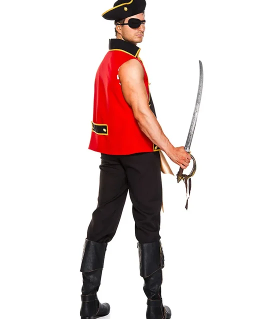 Music Legs Plunderous Pirate Mens Costume Store