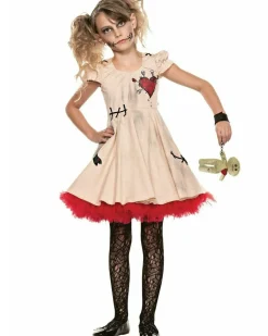 Seeing Red Possessed Voodoo Doll Girls Costume Sale