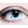 Tomfoolery Primal 14Mm White And Black Contact Lenses New