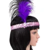 Sweidas Purple Sequin Headband Cheap