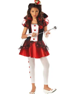 California Costumes Queen Of Hearts Tween Girls Costume Fashion