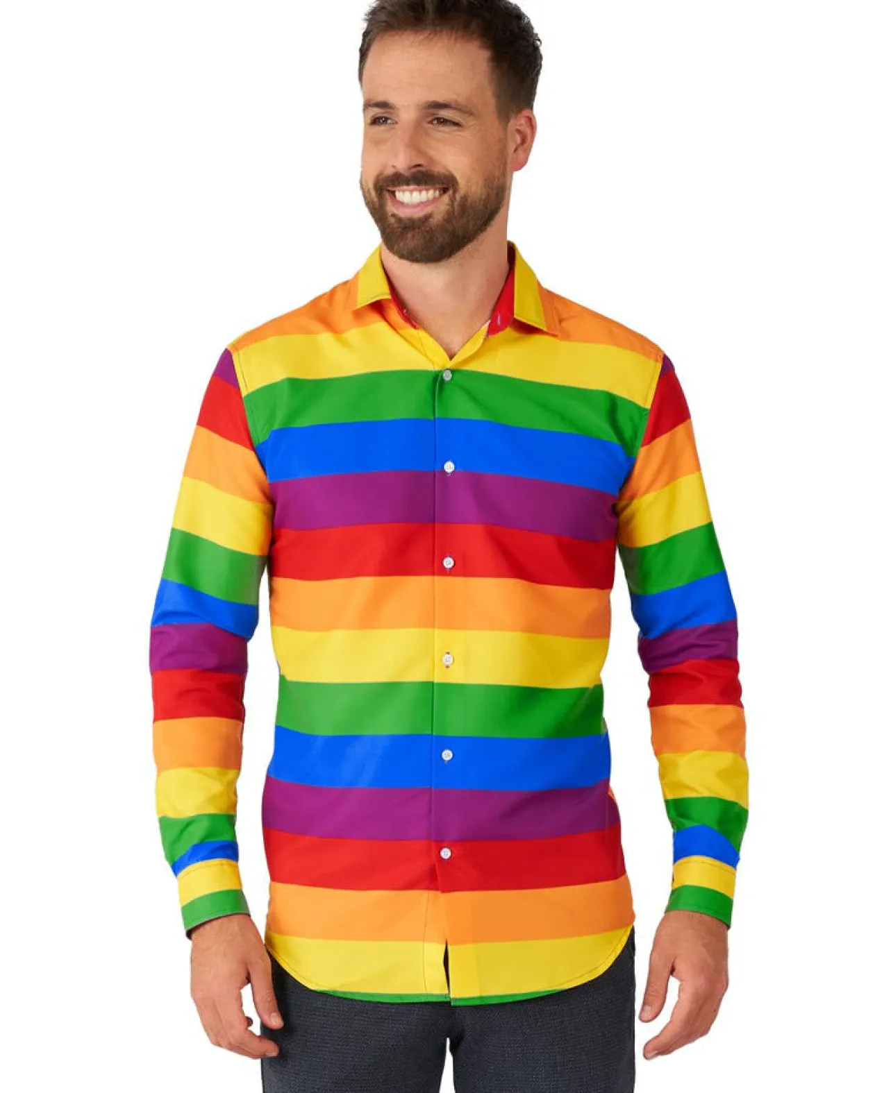 Opposuits Rainbow Mens Suitmeister Shirt Discount