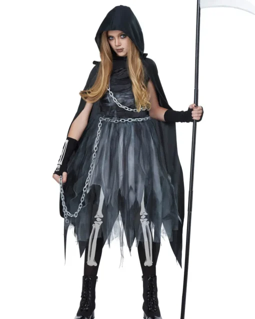 California Costumes Reaper Girls Costume Best Sale