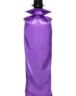 Smiffys Reversible Purple And Black Count Cape Hot