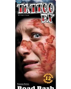 Tinsley Transfers Road Rash Fx Temporary Tattoos Fashion