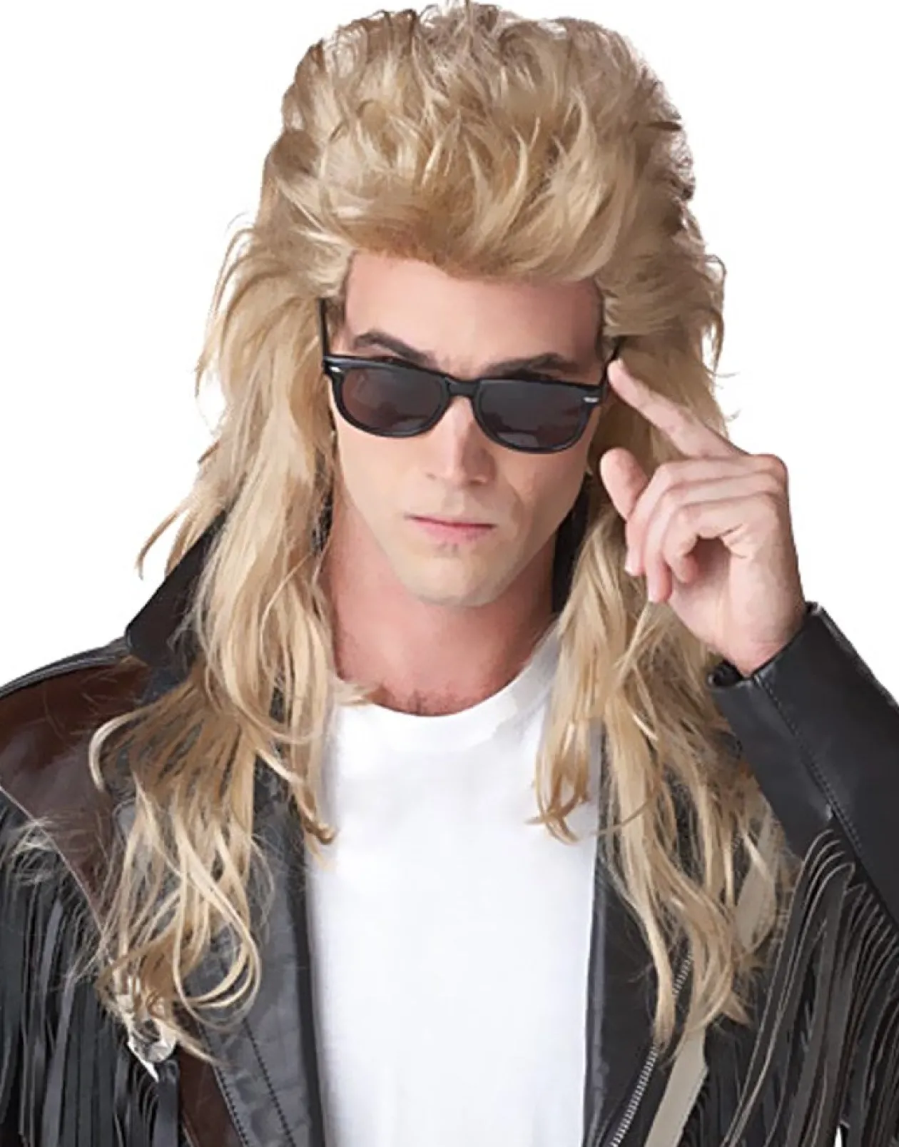 California Costumes 80S Rock Mullet Blonde Wig Store