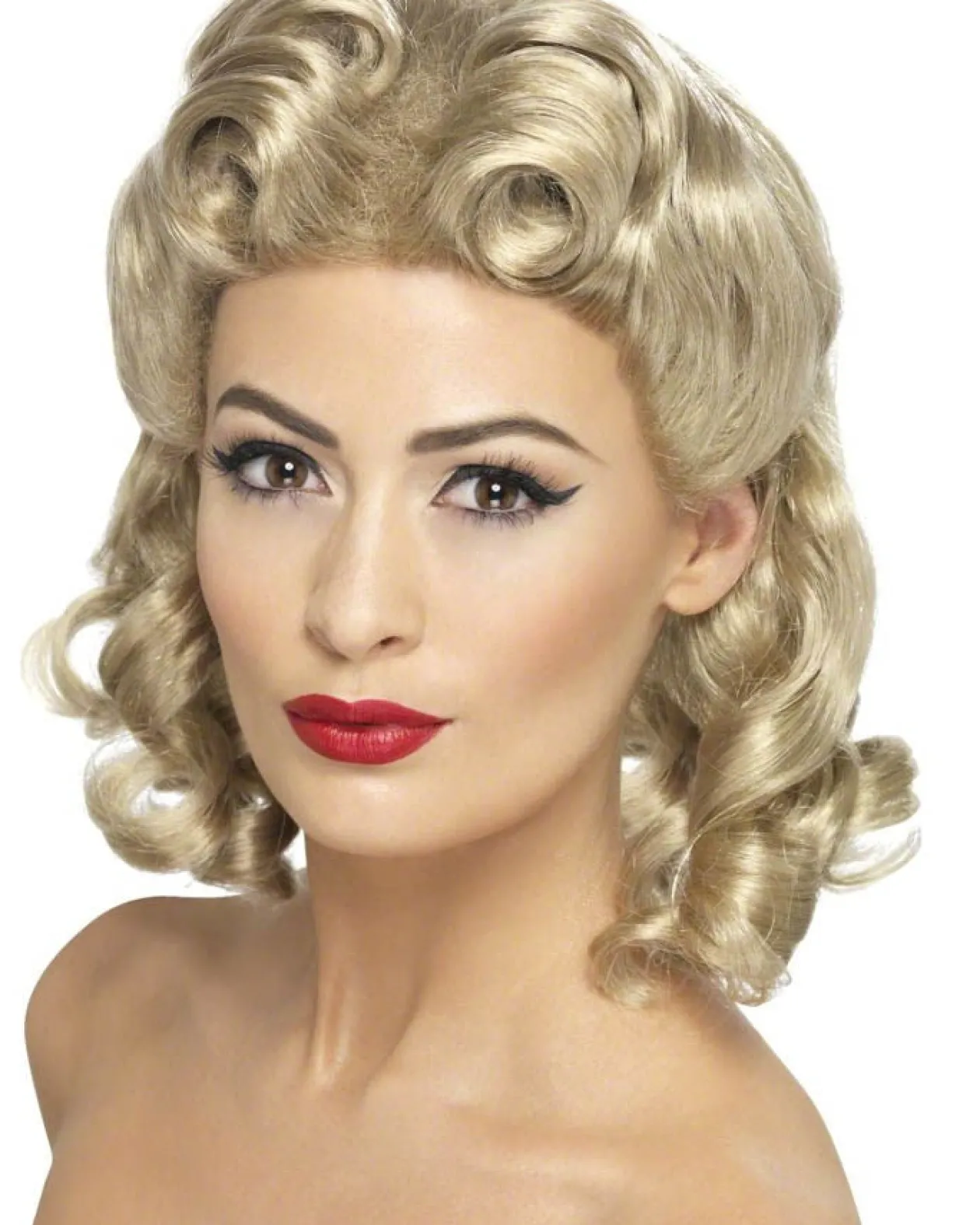 Smiffys 40S Sweetheart Blonde Wig Best Sale