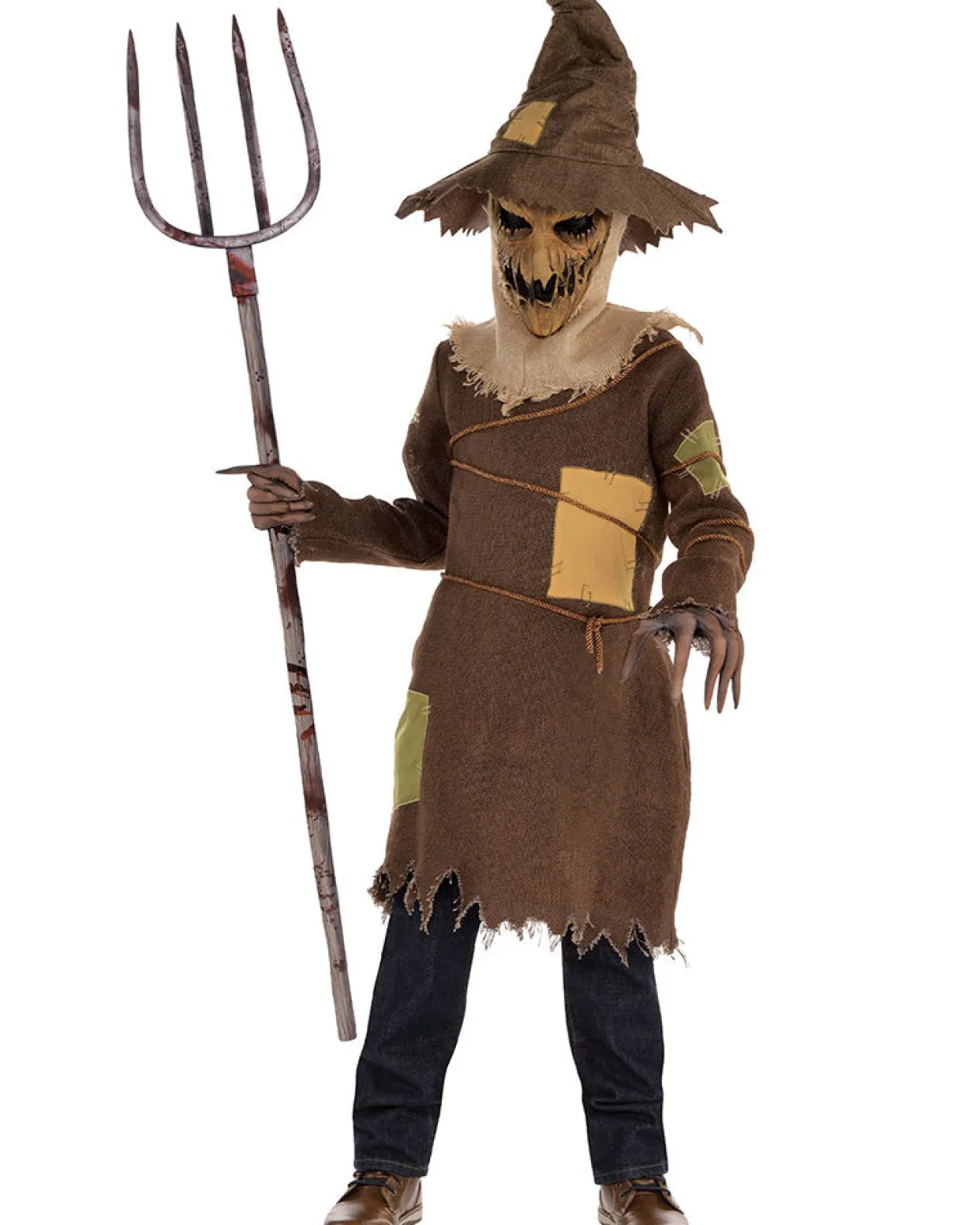 Amscan AU Scary Scarecrow Boys Costume Cheap
