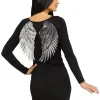 Fun World Silver Sequin Wings Store