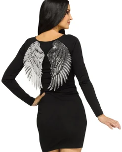 Fun World Silver Sequin Wings Store