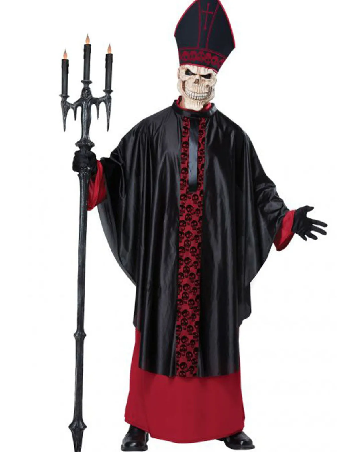 California Costumes Skeleton Cardinal Mens Costume Hot