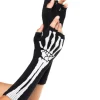 Leg Avenue Skeleton Fingerless Gloves Shop