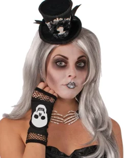 Forum Novelties Skeleton Fingerless Gloves Best