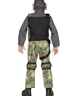 Fun World Skull Soldier Boys Costume Hot