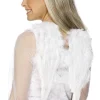 Smiffys Small White Feather Angel Wings 40Cm Store