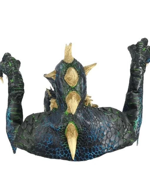 Ghoulish Productions Smoulder The Black Dragon Premium Puppet Mask Clearance