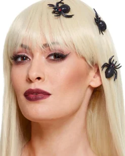 Smiffys Spider Hair Clips Pack Of 3 Sale