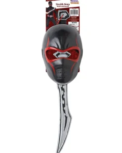 California Costumes Stealth Ninja Sword And Mask Set New