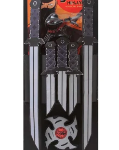 California Costumes Stealth Ninja Weapons Belt Accessory Set Shop