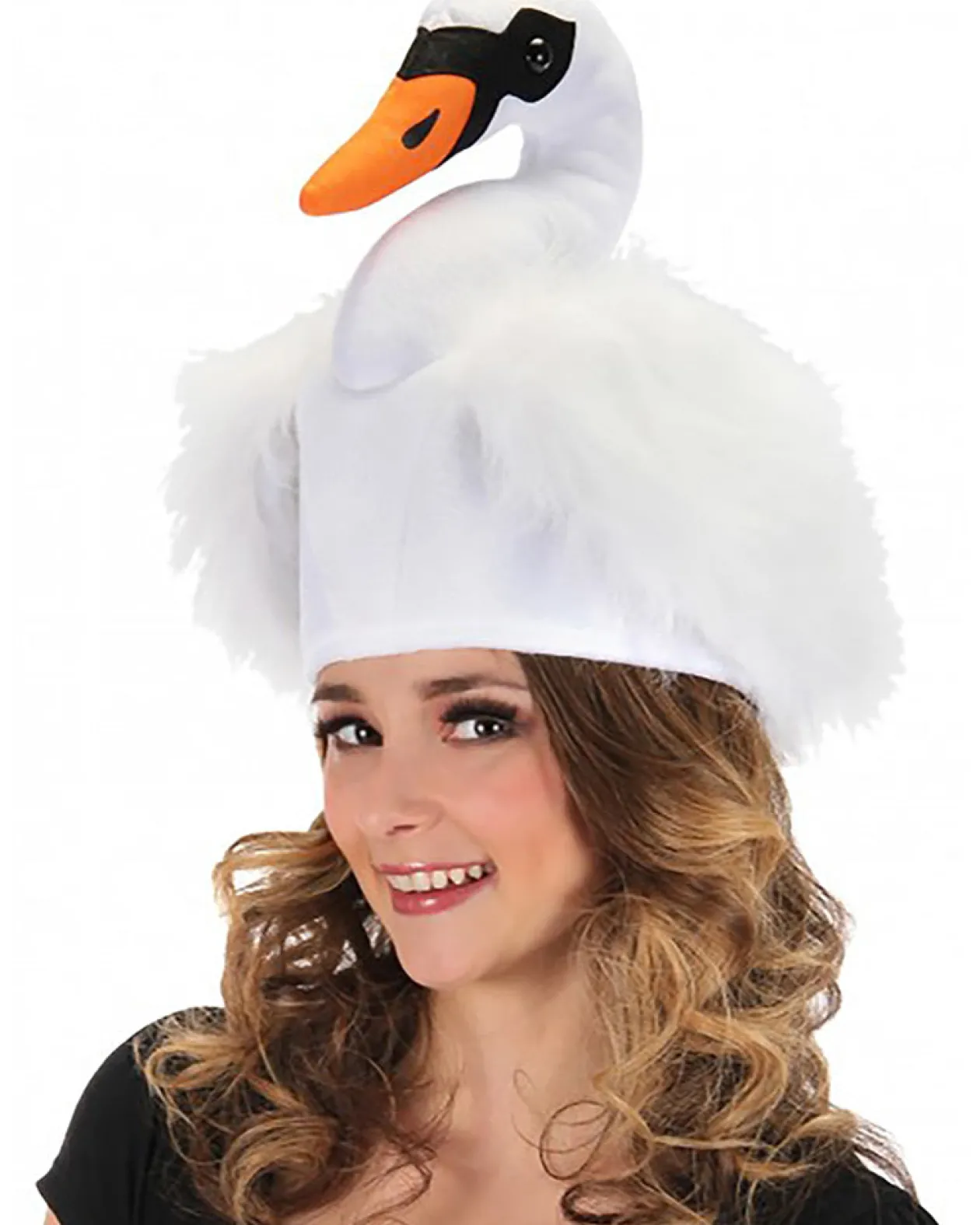 Elope Swan Plush Deluxe Hat Sale