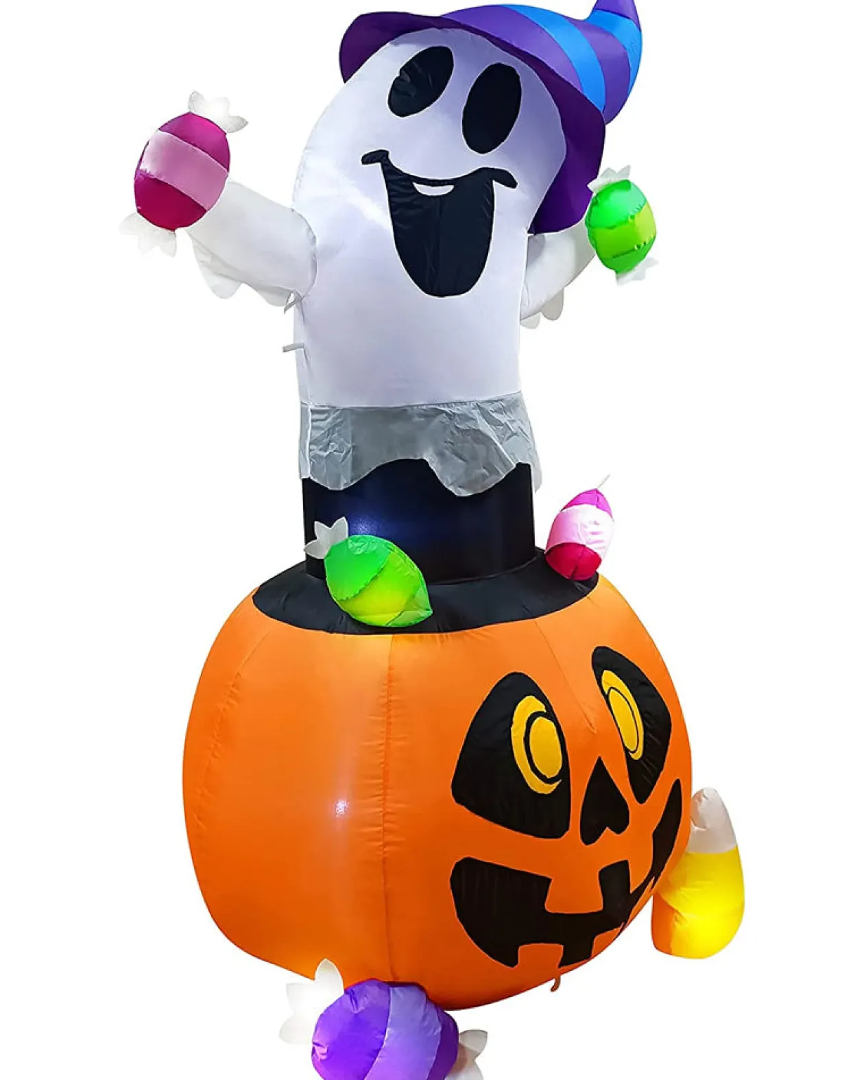 Joyin Tall Candy Ghost Lawn Inflatable 1.5M Store