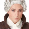 California Costumes 18Th Century Historical Grey Wig Sale