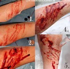 ForensicFX Studios Thin Scrapes Prosthetic Shop