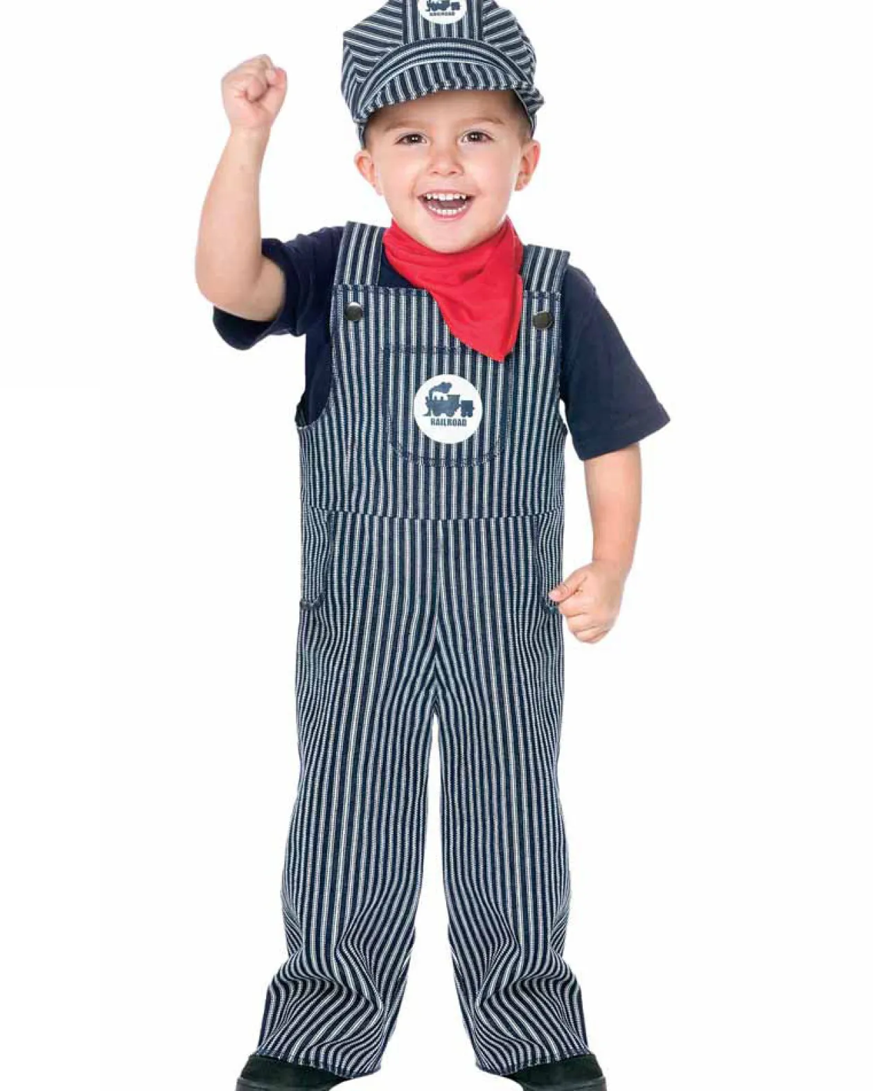 Fun World Train Engineer Toddler Boys Costume Clearance