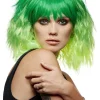 Smiffys Trash Goddess Green Wig Outlet