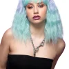 Smiffys Trash Goddess Lavender Mist Wig Shop
