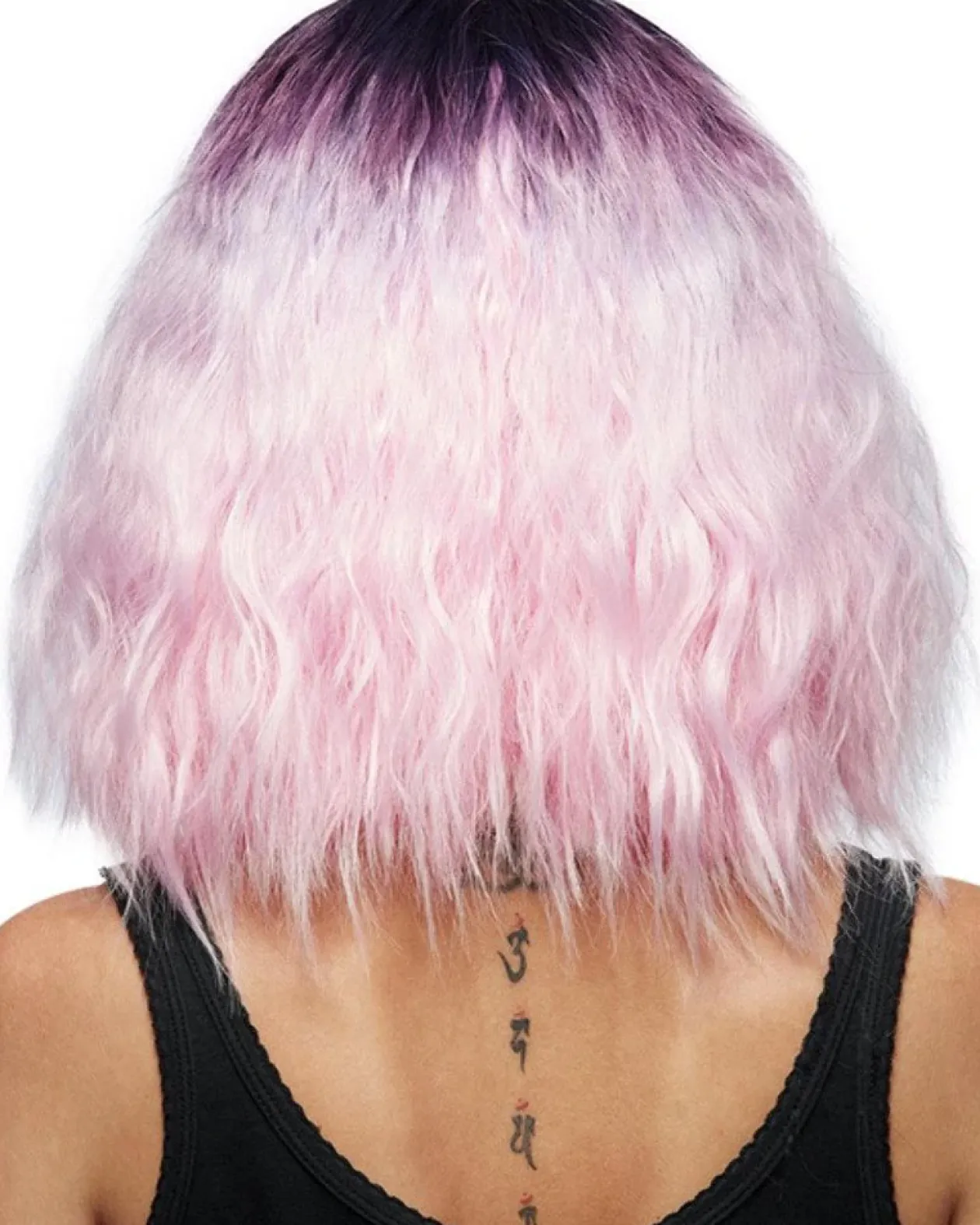 Smiffys Trash Goddess Pink Wig New