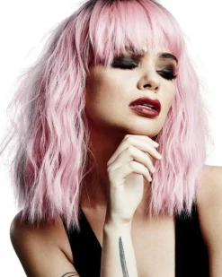 Smiffys Trash Goddess Pink Wig New