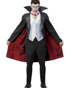 Smiffys Universal Studios Monsters Dracula Vampire Deluxe Mens Costume Flash Sale