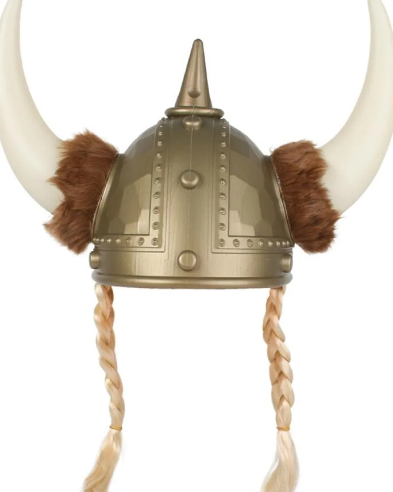 Tomfoolery Viking Helmet With Plaits Shop