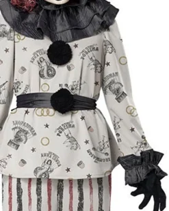 California Costumes Vintage Creepy Clown Womens Costume Shop