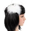Sweidas White And Black Gatsby Headband Best Sale