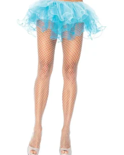 Leg Avenue White Diamond Net Stockings New