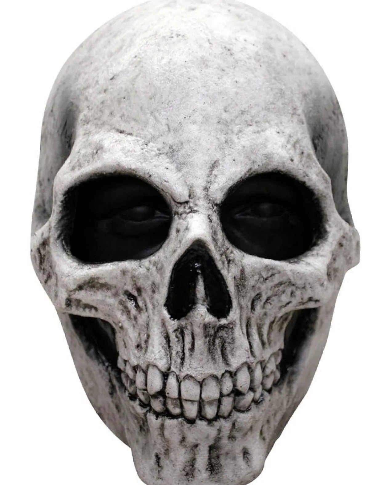 Ghoulish Productions White Skull Halloween Mask Store