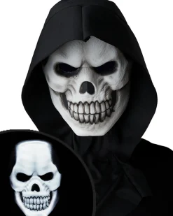 California Costumes White Skull Light Up Mask Outlet